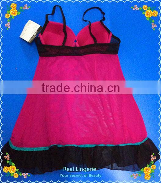 Sexy Embroidery Lace Babydolls