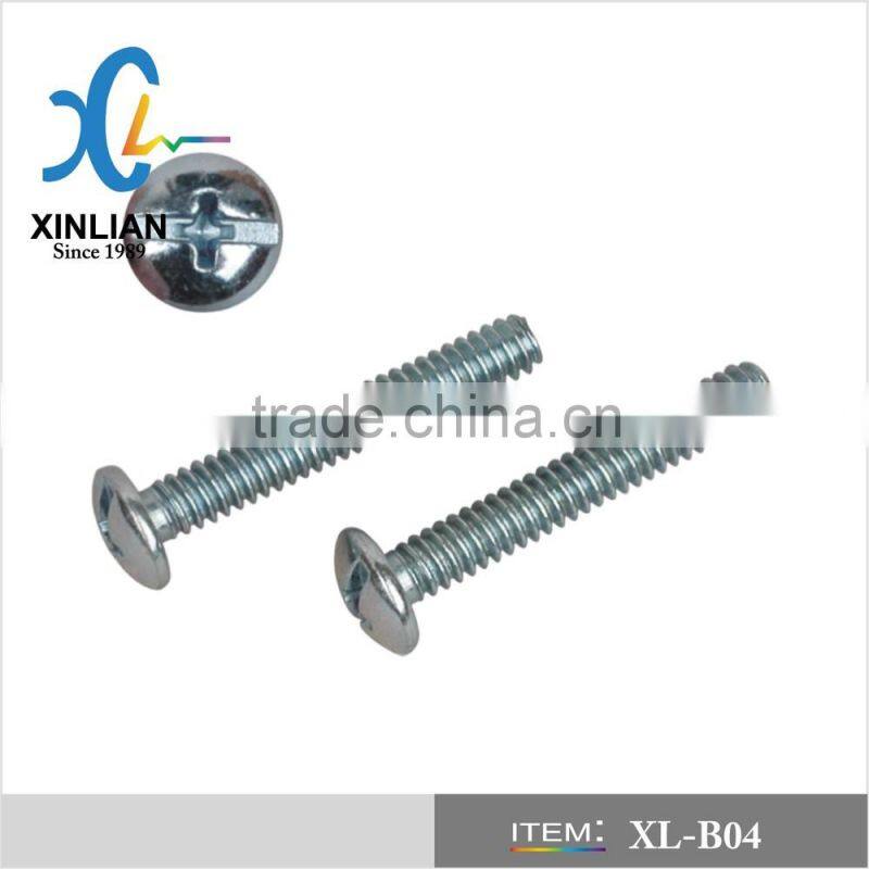 Galvanized roofing bolt with square nuts XL-B01