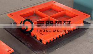 concrete block making machine with high viberating force/how to make a clay brick QT40-2