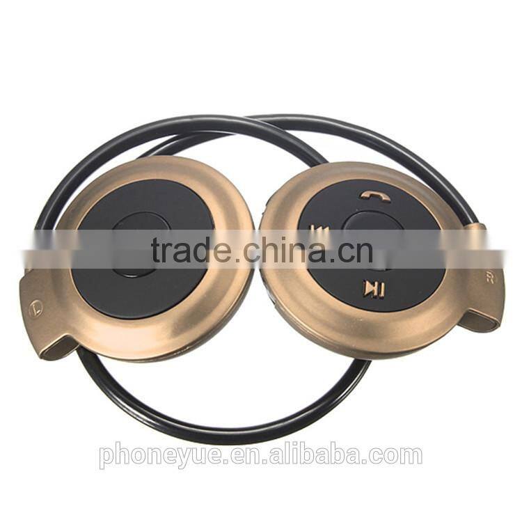 2016 newest mini 503 neckback sport wireless bluetooth stereo headset with microphone