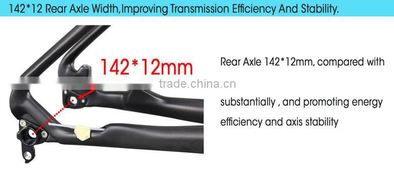 2014 professional carbon mountain frame 29er carbon MTB 29er frame