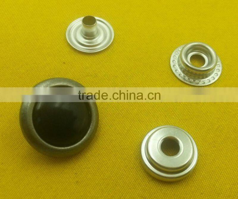 2015 New Arrive Zinc alloy Cap Press Studs Fastener For Jackets -- MA4678