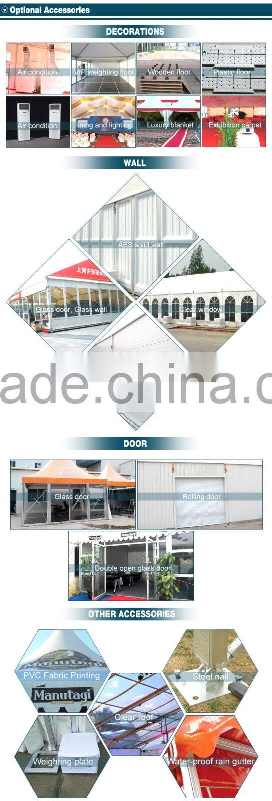 Focus on photo booth tent