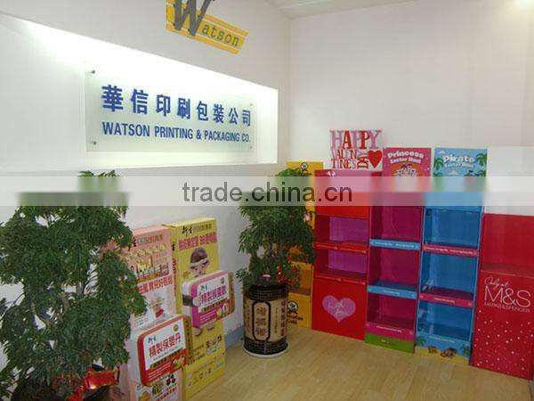 Pop Custom Cardboard Pallet Display for Electrical Socket or Metal Products