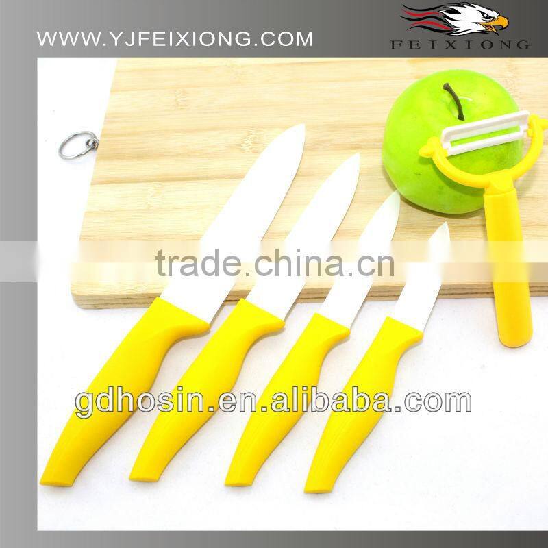 Sharp ceramic blade peeler