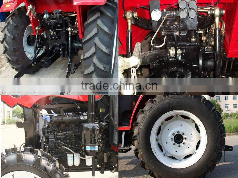 Economical and Practical QLN 704 70hp 4wd modern new chinese qianli tractor rear bucket