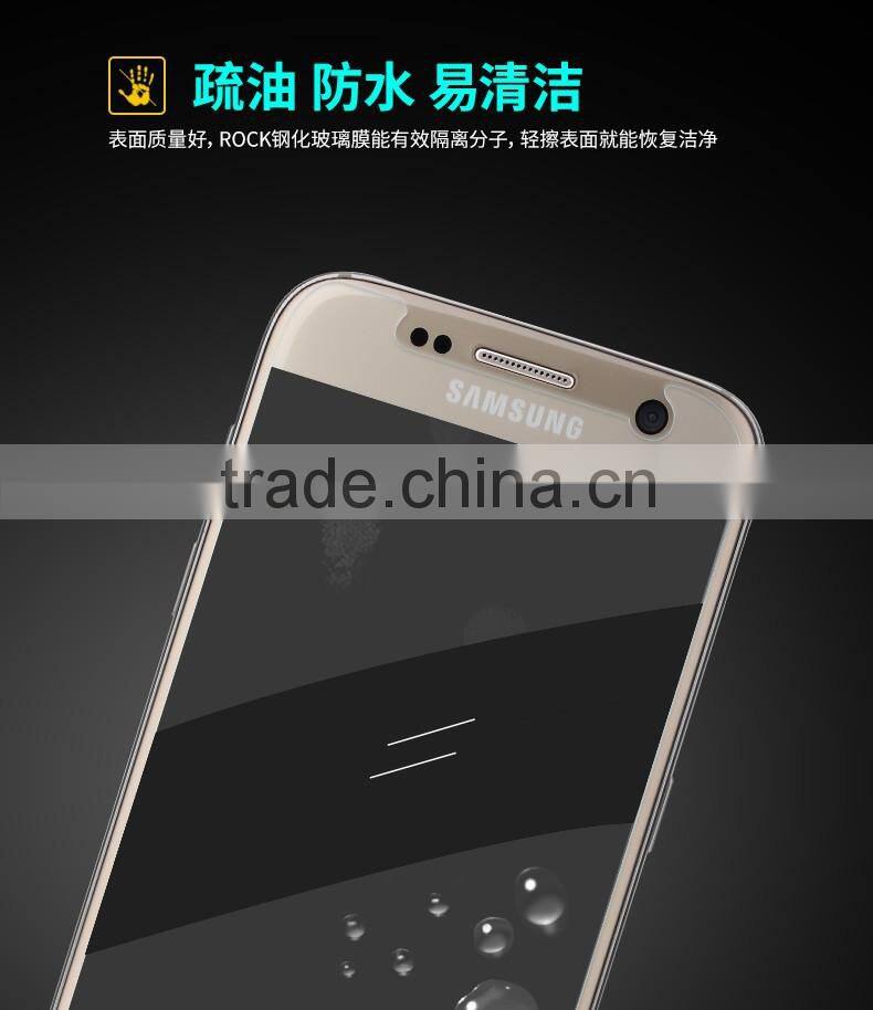 Original Rock Anti Scratch 9H 2.5D 0.2MM Tempered Glass Screen Protector for Samsung Galaxy S7 MT-5484