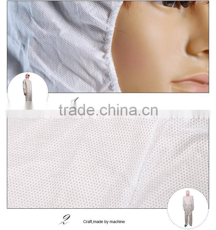 high quality disposable waterproof jumpsuit