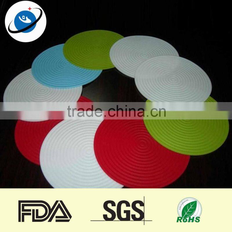 Non slip silicone tuba pot mat