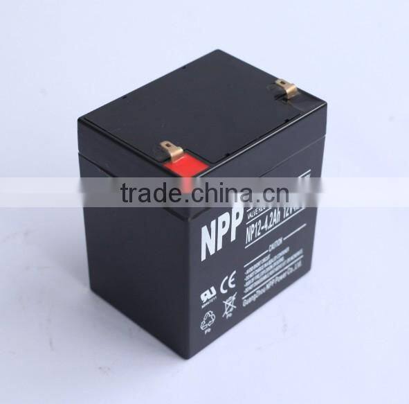 12V4.2AH battery led mini lights usb battery for 12v battery small