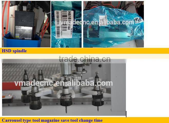 HSD high accuracy Italy 9.0KW atc machine/cnc machine center