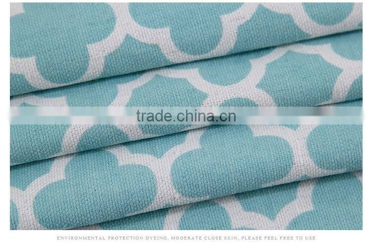 65% polyester 35% cotton Sofa cover fabric Printed canvas fabric