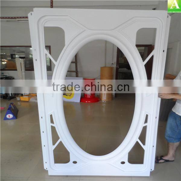 Black hard plastic vacuum forming auto parts