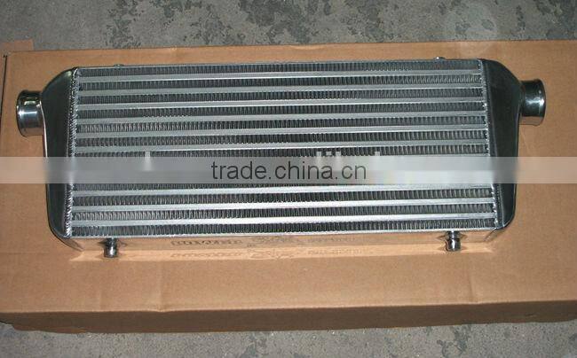 high performace 550*230*65 bar an plate front mount universal Intercooler
