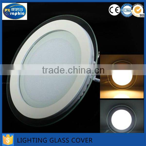 China factory price clear lighting glass with 3C/CE/ISO