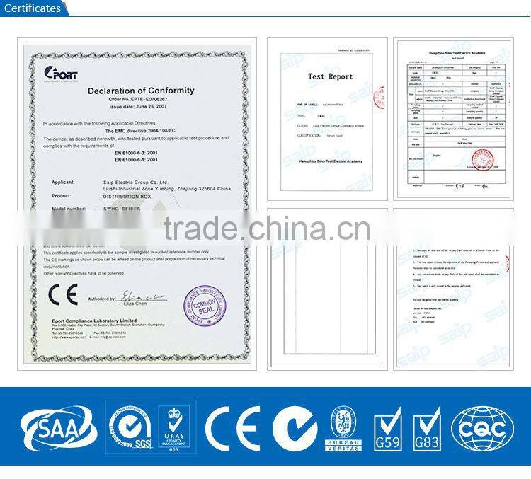 SAIP/SAIPWELL Wholesale 4 Poles 385/440V IP65 Electrical Easy Installed Surge Protection Device