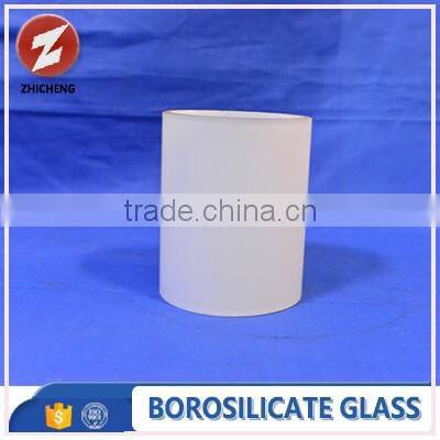 clear borosilicate glass candle holder with end close