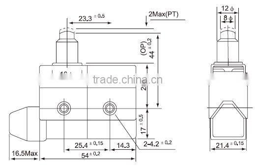 CNTD Bulk Buy From China CZ Type Micro Limit Switch With Virous Of Actuators