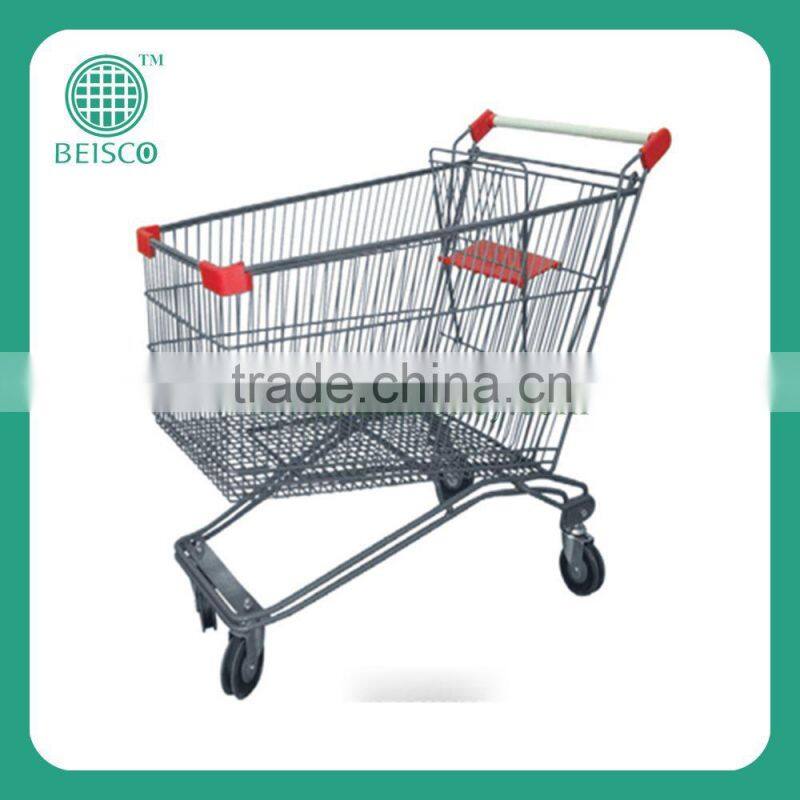 Stair climbing trolley for shopping mall and supermarket