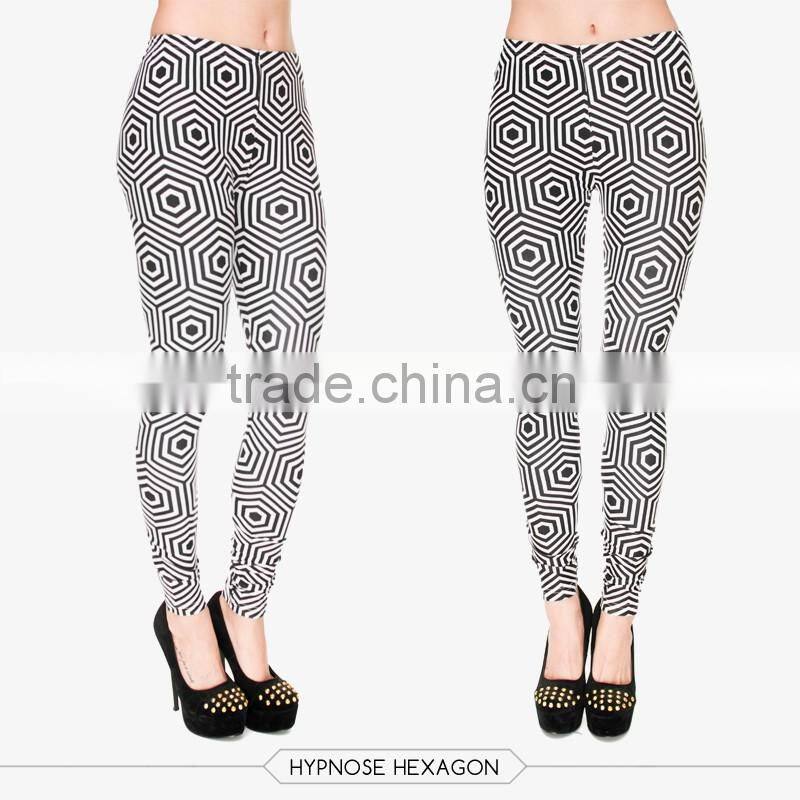 2016 factory hot sale 3d digital full print new mix clothing workout leggings