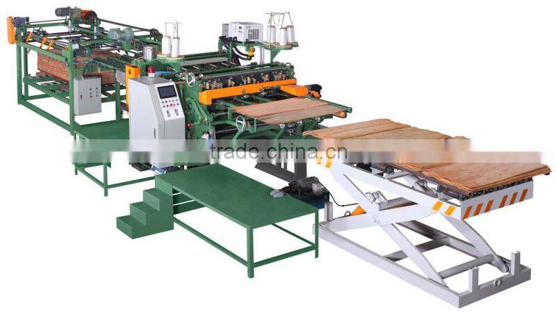 plywood core veneer composer jointing machine