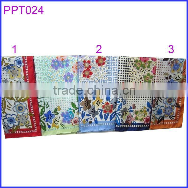 New designer brand twill silk scarf