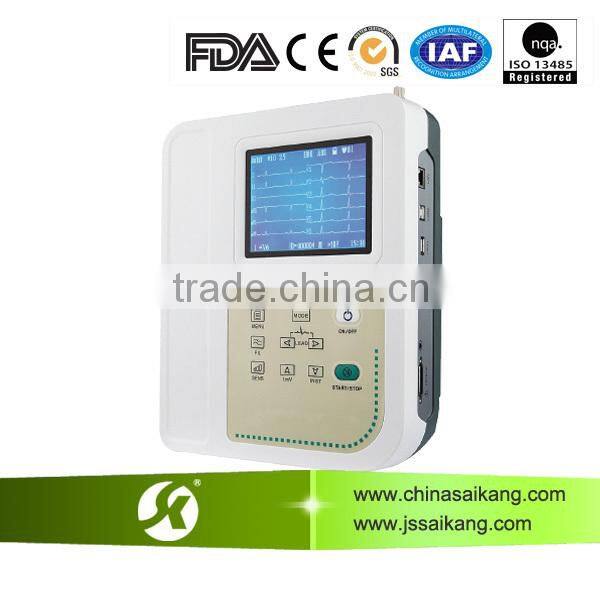 portable ecg machine, SAIKANG, SK-EM103