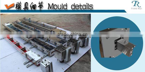 PE/PVC wide profile extrusion mold