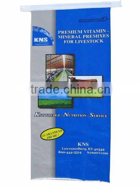 Vietnam Reusable Bopp laminated pp woven bag for Animal Feed