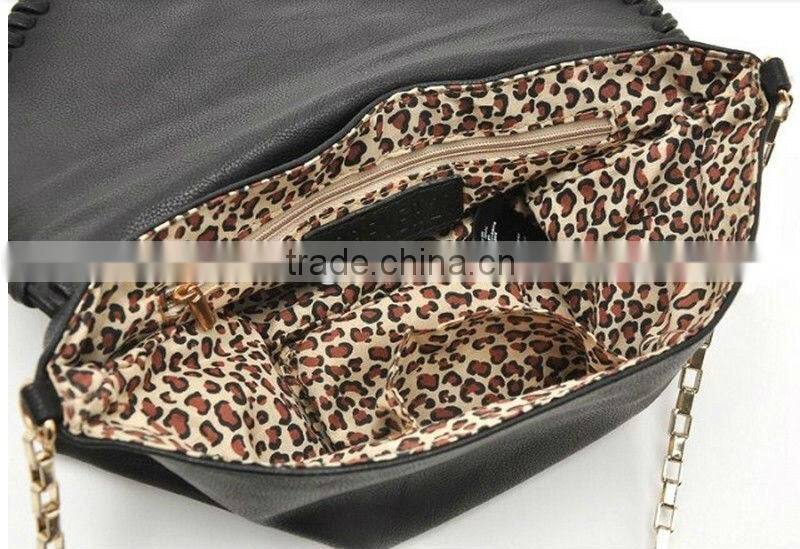 Small square single shoulder handbag envelope style bag