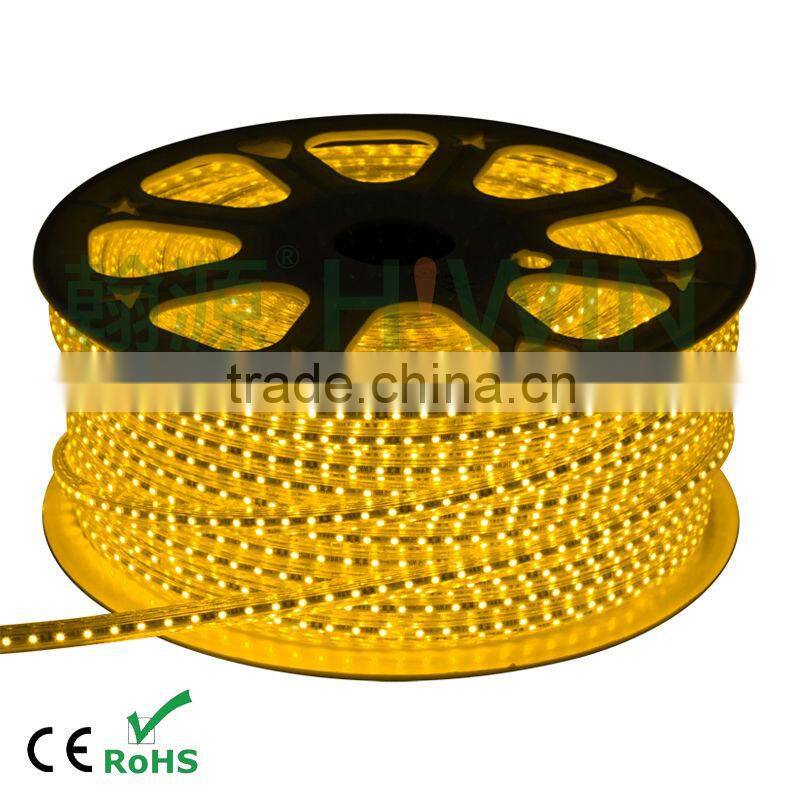HUGEWIN upgrades 3528 90leds per meter led ropes 220v waterproof led strip