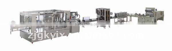soda bottling line
