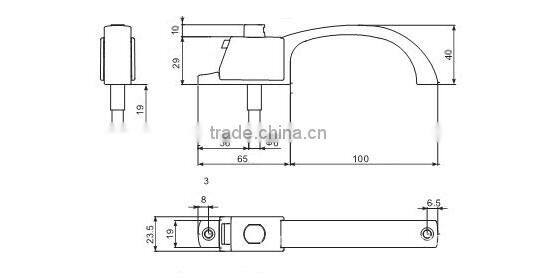 Sliding Screen Window Handle