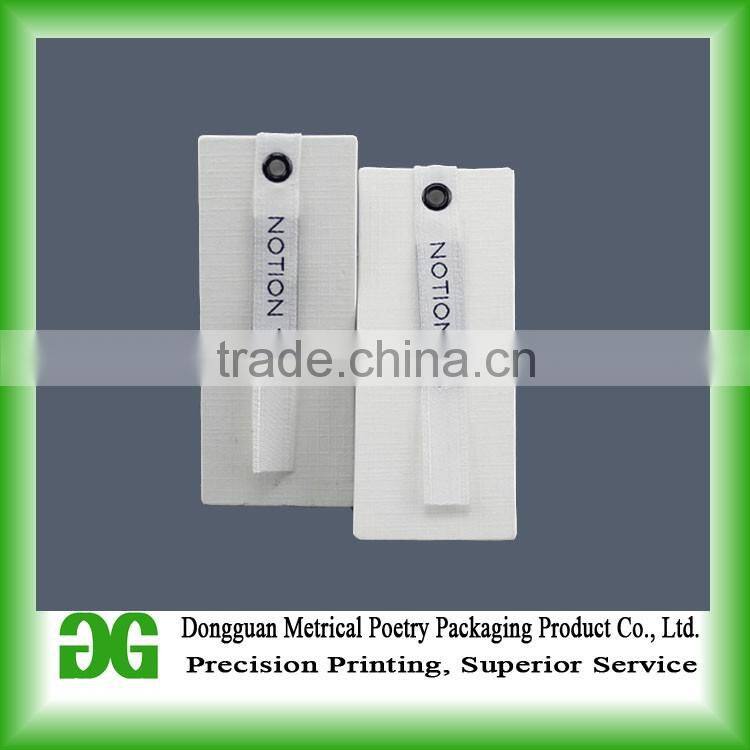 All kinds of directly factory plastic hang tag with clip