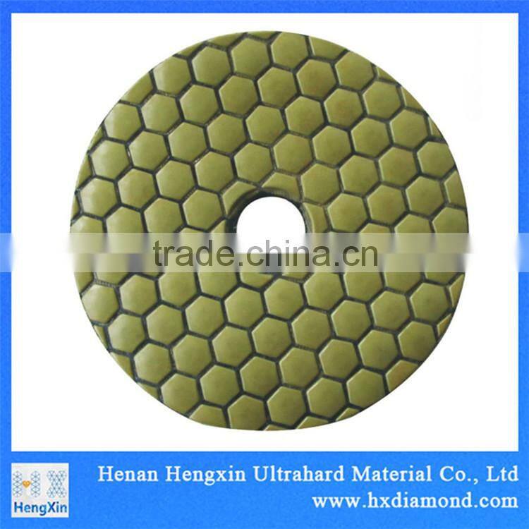 china factory popular selling Zhengzhou diamond floor polishing pads for Marble Granite Concrete Terrazzo