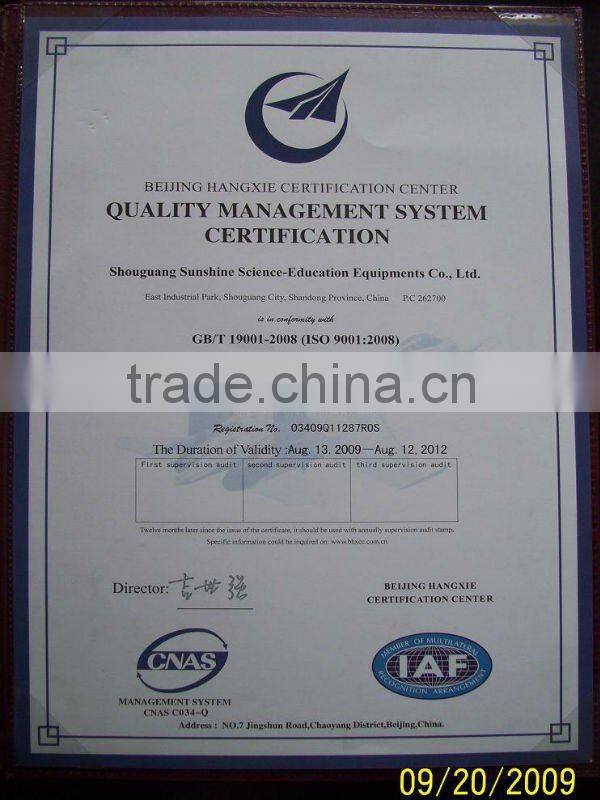 Supermarket 4 Tier Wood Display Shelf