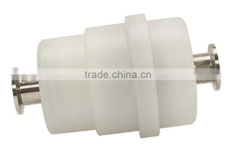 Double Layer Vacuum Pump Exhaust Filter with KF-D25 Adaptor & Quick Clamp - EQ-CG-4L-N