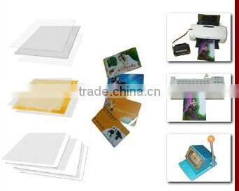 PVC card slot puncher Round /Rectangle Shape punching machine