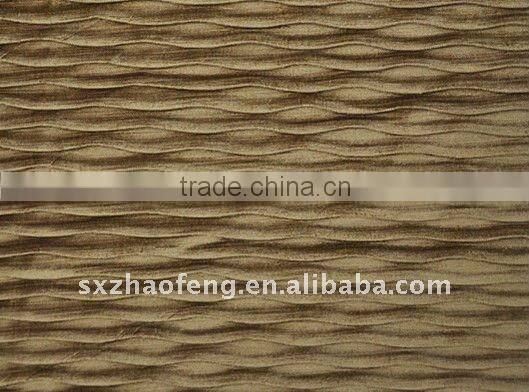 fashion slub velvet sofa fabric