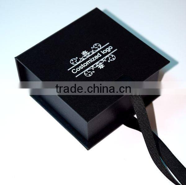 Logo custom matt black hair boxes weave packaging for wigs