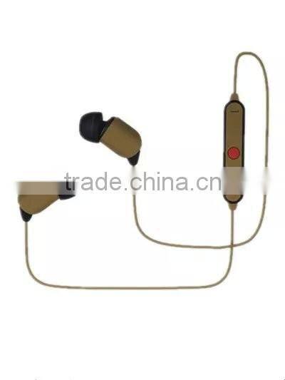 In-Ear Style and Wired bluetooth Communication headphone