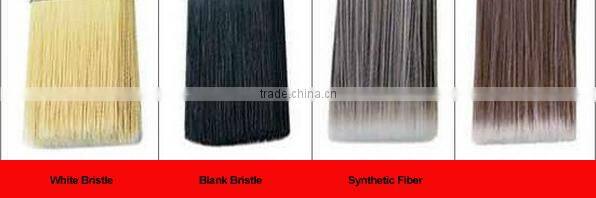 Different Color Tapered Polyester Rubber Handle Paint Brush