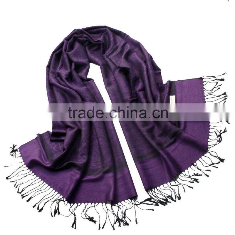 Best Selling Paisley Infinity Scarf Female Jaquard Stole Long Hijab Wrap Air conditioning cape