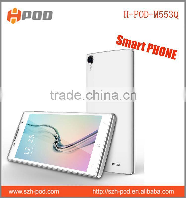 cheapest 3g a smart phone 5.5inch 6582 quad core with flashlight touch