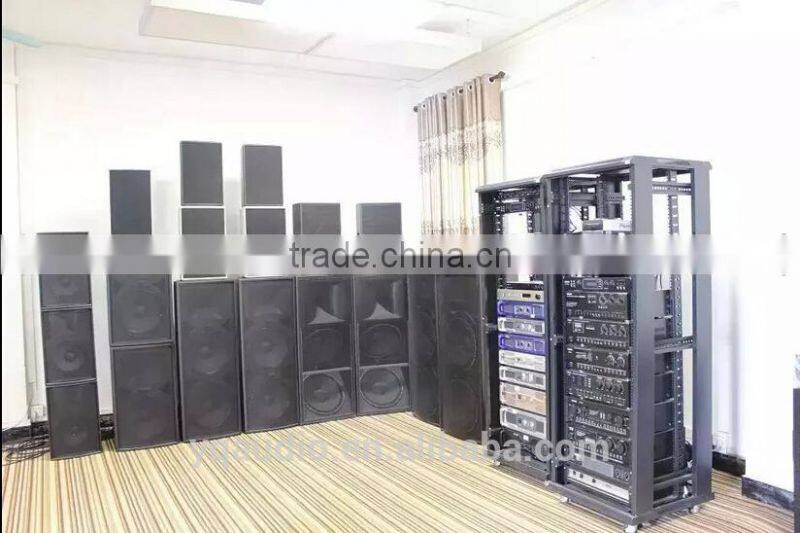 Professional 4 in 8 out digital speaker Audio processor