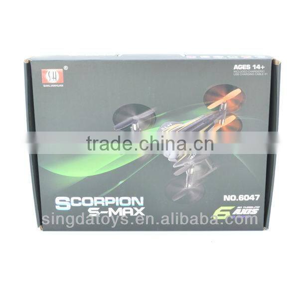 SH 6047 LCD Remote Control 2.4G 4CH 6 Axis RC Quadcopter