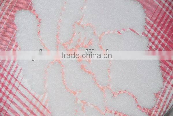 zero twist double layers towelling coverlet