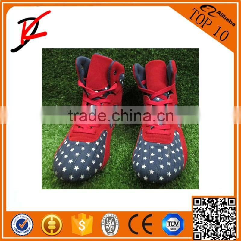 Original Strong Lift Wear High Top GYM Shoes Multi-Coloured 100% leather Soft Rubber Sole