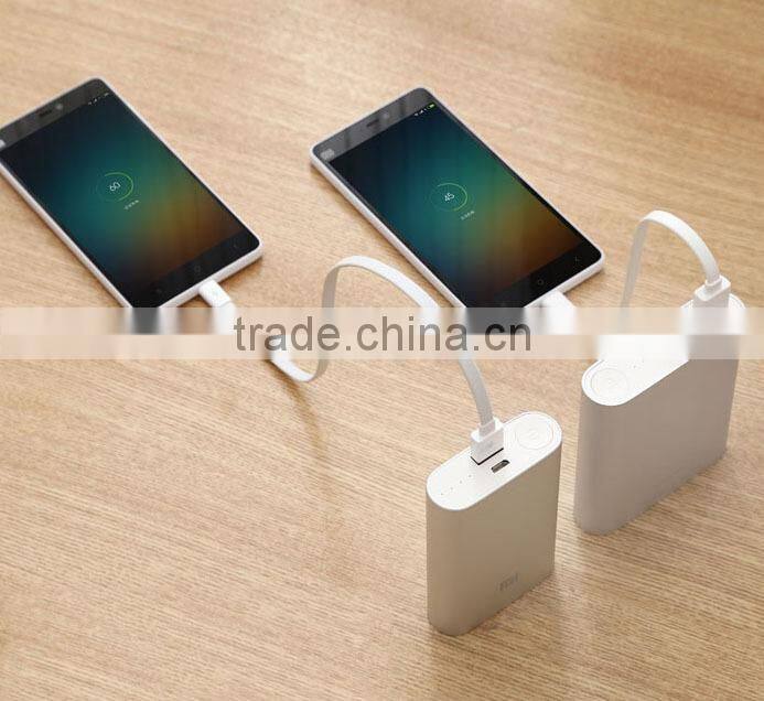 High quality wholesale xiaomi power bank 10400mah for promotion gift