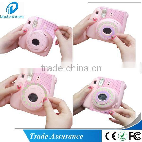 Fujifilm Instax Mini8 Sticker--Sunflower Style Creative Camera Decor Sticker for Fujifilm Instax Mini8 Camera